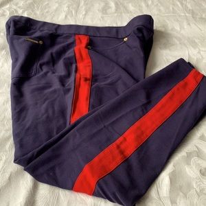 Micheal Kors striped sweatpants great condition